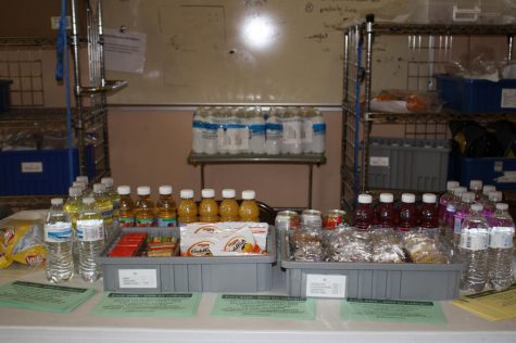 Snacks for people donating blood