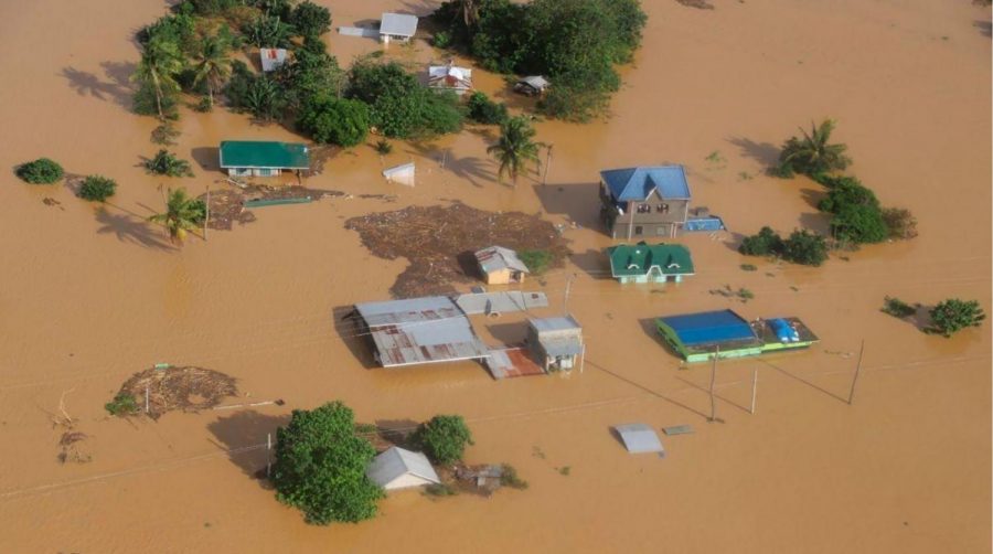 Bird’s eye view of houses submerged from floods in Cagayan valley region. Taken 
from Reuters and Akanksha Sharma, CNN