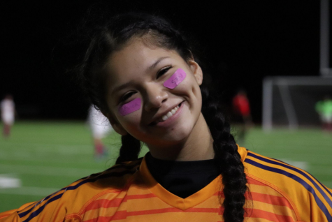 Valeriano on her senior night for high school soccer: