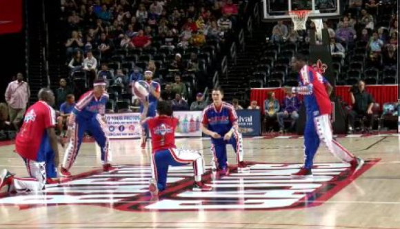 The Harlem Globetrotters are on Their Way to See Us!
