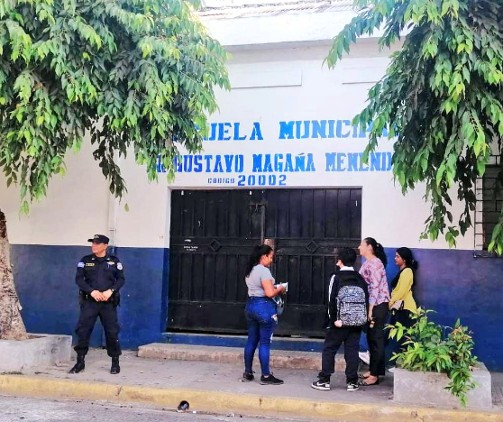 A school in El Salvador.