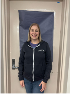 A picture of Ms. Baker.