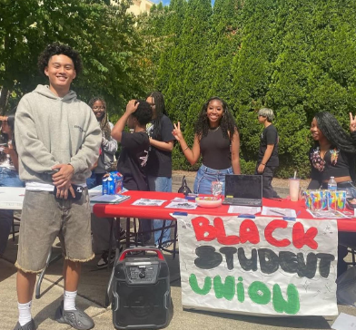 Photo of students in BSU club.