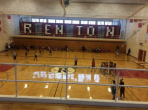 Photo of Renton High School’s Gymnasium.