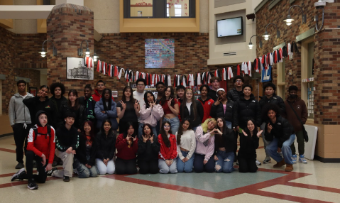 Photo of the Yearbook class 2024-2025.