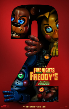 Official Five Nights at Freddy's movie poster: Toy variant.