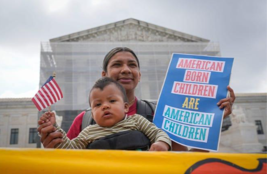Photo of Olga Urbina and her child Ares Webster. (Jack Gruber Via Imagn Images)