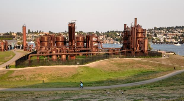 Photo of Gas Works Park in Seattle, WA.