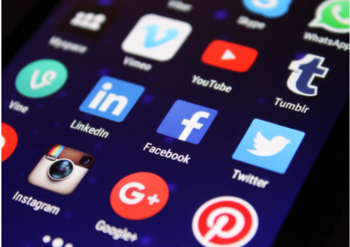 Photo of social media Apps.